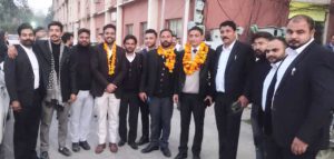 Read more about the article बार एसोसिएशन का हुआ चुनाव,गौरव शर्मा शर्मा बार एसोसिएशन के नये प्रधान बने