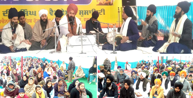 You are currently viewing ਚਾਰ ਸਾਹਿਬਜਾਦਿਆਂ ਅਤੇ ਮਾਤਾ ਗੁਜਰ ਕੌਰ ਜੀ ਦੀ ਸ਼ਹਾਦਤ ਨੂੰ ਸਮਰਪਿਤ 8ਵਾਂ ਮਹਾਨ ਗੁਰਮਤਿ ਸਮਾਗਮ ਸ਼ਰਧਾ ਨਾਲ ਕਰਵਾਇਆ