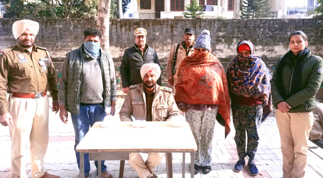 You are currently viewing 286 ਗ੍ਰਾਮ ਨਸ਼ੀਲੇ ਪਦਾਰਥ ਸਮੇਤ 6 ਜਣੇ ਪੁਲਿਸ ਅੜਿੱਕੇ