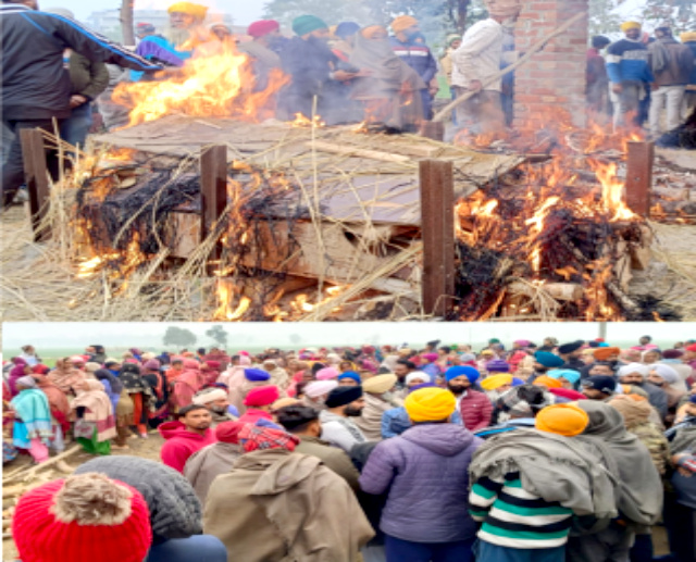 You are currently viewing सड़क दुर्घटना में पांच लोगों हुई थी मौत, पोस्टमार्टम के बाद किया अंतिम संस्कार