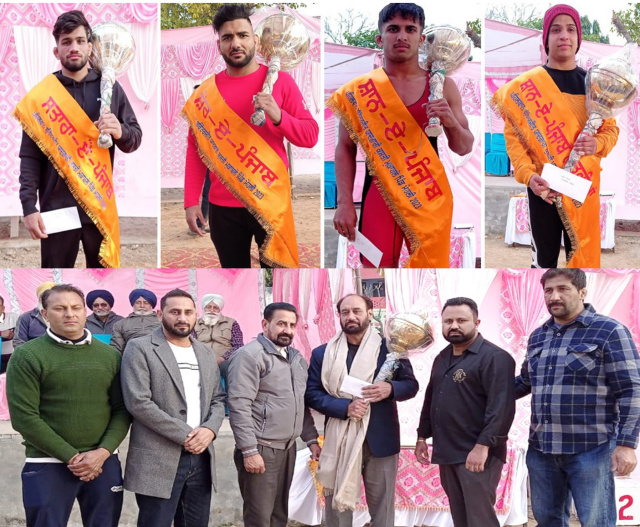 You are currently viewing ਗੁਰਿੰਦਰਜੀਤ ਯਾਦਗਾਰੀ ਕੁਸ਼ਤੀ ਮੁਕਾਬਲੇ ਸ਼ਾਨੋ ਸ਼ੌਕਤ ਨਾਲ ਹੋਏ ਸੰਪਨ