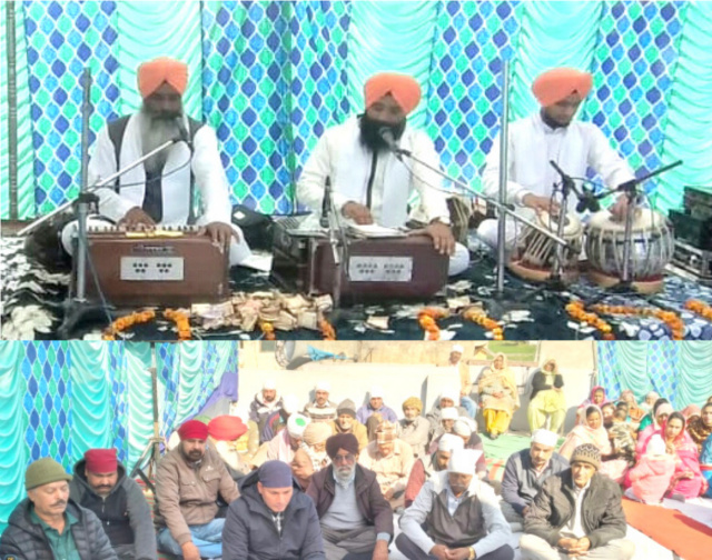 You are currently viewing ਪਿੰਡ ਬਹਿਰਾਮ ਵਿਖੇ ਗੁਰਪੁਰਬ ਨੂੰ ਸਮਰਪਿਤ ਸਤਿਸੰਗ ਸਮਾਗਮ ਦਾ ਹੋਇਆ ਆਯੋਜਨ