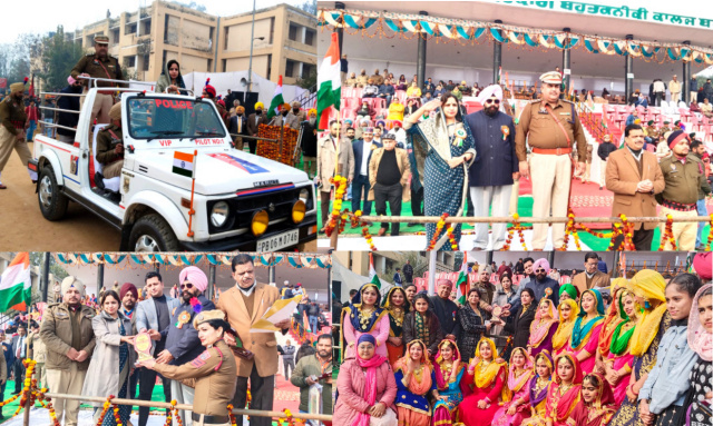 Read more about the article ਬਟਾਲਾ ਵਿਖੇ ਪੂਰੇ ਉਤਸ਼ਾਹ ਨਾਲ ਮਨਾਇਆ ਗਿਆ ਗਣਤੰਤਰ ਦਿਵਸ