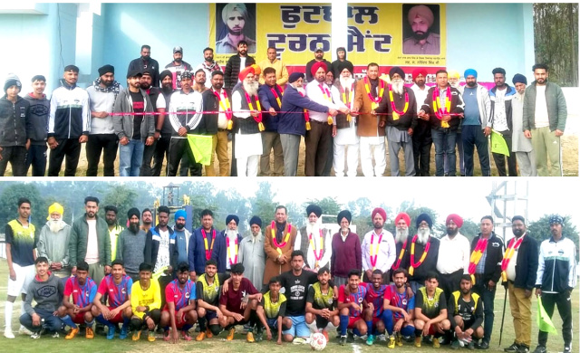Read more about the article ਪਿੰਡ ਅਕਾਲਗੜ੍ਹ ਵਿਖੇ 40ਵੇਂ ਸਲਾਨਾ ਫੁੱਟਬਾਲ ਟੂਰਨਾਮੈਂਟ ਦਾ ਹੋਇਆ ਸ਼ਾਨਦਾਰ ਆਗਾਜ਼