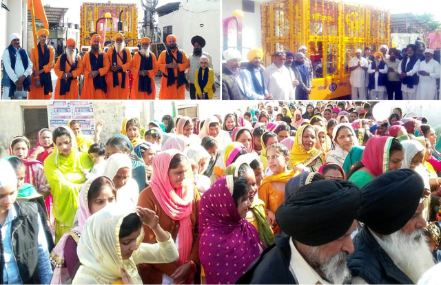 You are currently viewing ਪਿੰਡ ਬੋਹਾਨੀ ਵਿਖੇ ਸਜਾਇਆ 646ਵੇਂ ਪ੍ਰਕਾਸ਼ ਦਿਹਾੜੇ ਨੂੰ ਸਮਰਪਿਤ ਵਿਸ਼ਾਲ ਨਗਰ ਕੀਰਤਨ