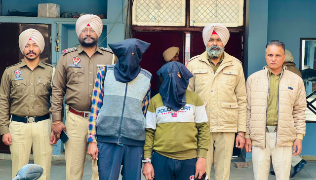 You are currently viewing 380 ਗ੍ਰਾਮ ਨਸ਼ੀਲੇ ਪਦਾਰਥ ਸਮੇਤ ਦੋ ਨੌਜਵਾਨ ਪੁਲਿਸ ਅੜਿੱਕੇ