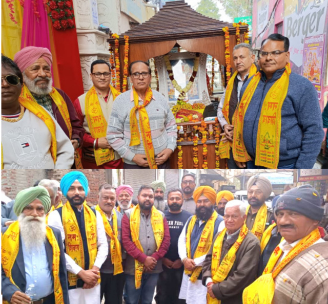 You are currently viewing महाशिवरात्रि के उपलक्ष में गढ़दीवाला में निकाली विशाल शोभायात्रा,शहरवासियों ने शोभायात्रा का विभिन्न स्थानों पर किया भव्य स्वागत