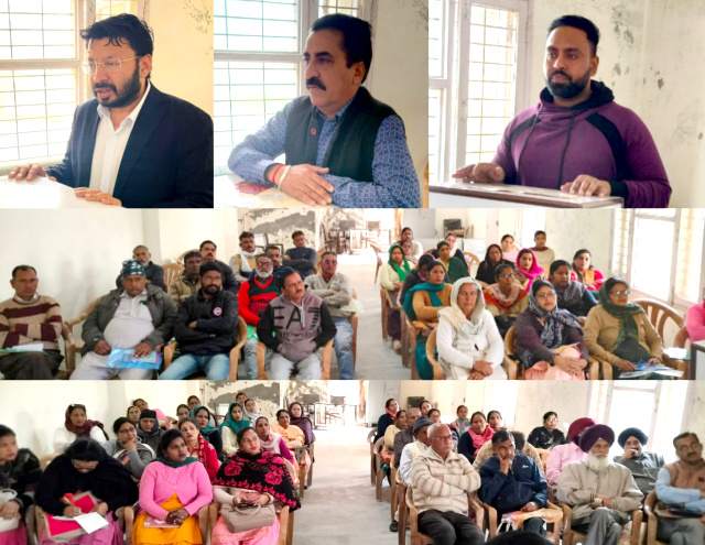 Read more about the article ਵਿਧਾਇਕ ਡਾ.ਰਵਜੋਤ ਨੇ ਦੋ ਰੋਜਾ ਸਿਖਲਾਈ ਕੈਂਪ ਦਾ ਲਿਆ ਜਾਇਜ਼ਾ