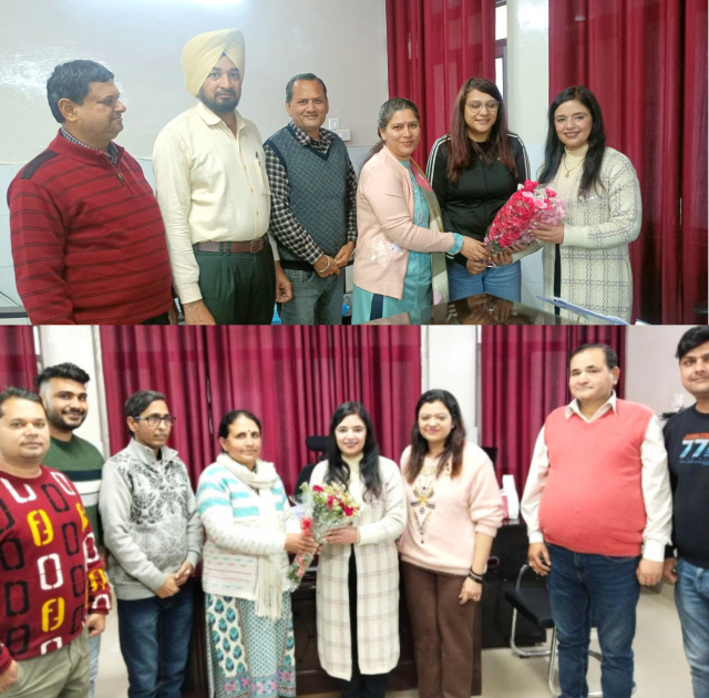 Read more about the article ਐਪੀਡੀਮੋਲੋਜਿਸਟ ਵਿਭਾਗ,ਫਾਰਮੇਸੀ ਵਿਭਾਗ,ਐਕਸਰੇ ਵਿਭਾਗ ਦੇ ਸਟਾਫ਼ ਨੇ ਸਿਵਲ ਸਰਜਨ ਦਾ ਗੁਲਦਸਤੇ ਭੇਂਟ ਕਰਕੇ ਸਵਾਗਤ ਕੀਤਾ