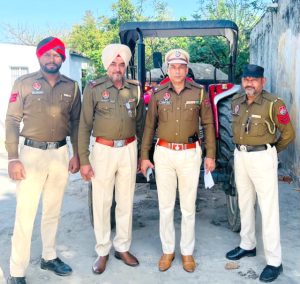 Read more about the article ਨਜ਼ਾਇਜ਼ ਮਾਇਨਿੰਗ ਦੌਰਾਨ ਟਰੈਕਟਰ ਟਰਾਲੀ ਸਮੇਤ ਇੱਕ ਕਾਬੂ