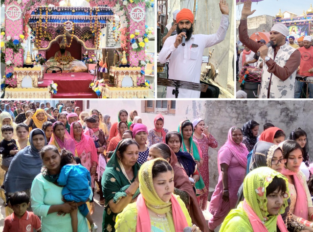 You are currently viewing ਡੇਰਾ ਸੰਤ ਬਾਬਾ ਪਾਰਸ ਨਾਥ ਜੀ ਤਪੱਸਵੀ ਪਿੰਡ ਨੰਗਲ (ਖੇੜਾ) ਵਿਖੇ ਸਜਾਇਆ ਵਿਸ਼ਾਲ ਨਗਰ ਕੀਰਤਨ