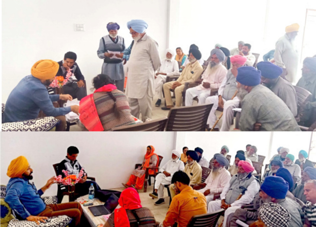 You are currently viewing ” ਸਰਕਾਰ ਆਪ ਦੇ ਦੁਆਰ ” ਲੜੀ ਤਹਿਤ ਪਿੰਡ ਅਰਗੋਵਾਲ ਵਿਖੇ ਪੰਜਾਬ ਸਰਕਾਰ ਵਲੋਂ ਚਲਾਈਆਂ ਵੱਖ-2 ਸਕੀਮਾਂ ਸੰਬੰਧੀ 10ਵਾਂ ਕੈਂਪ ਆਯੋਜਿਤ