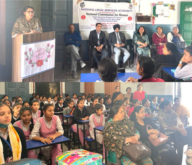 You are currently viewing ਜਿਲਾ ਕਾਨੂੰਨੀ ਸੇਵਾਂਵਾਂ ਟੀਮ ਵੱਲੋਂ ਵਿਦਿਆਰਥੀਆਂ ਨੂੰ ਕੀਤਾ ਜਾਗਰੂਕ