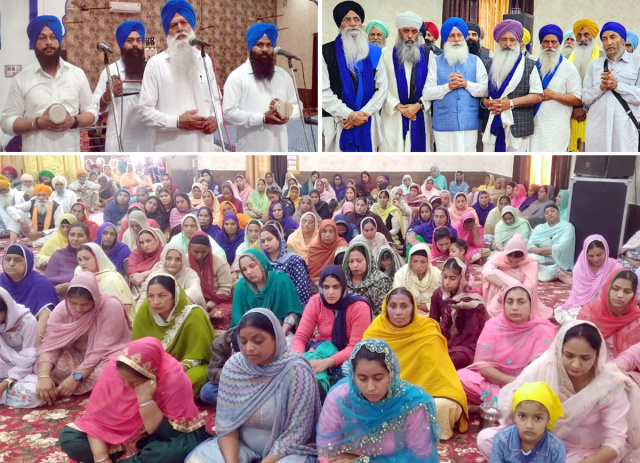 Read more about the article ਇਤਿਹਾਸਕ ਗੁਰਦੁਆਰਾ ਥੰਮ ਸਾਹਿਬ ਡੁਮੇਲੀ ਵਿਖੇ ਕਰਵਾਇਆ ਸਲਾਨਾ ਗੁਰਮਤਿ ਸਮਾਗਮ