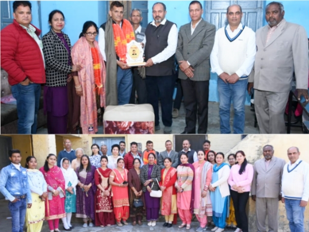 You are currently viewing ਗੜ੍ਹਦੀਵਾਲਾ..KRK DAV ਸਕੂਲ ਦੇ ਡਰਾਇੰਗ ਅਧਿਆਪਕ ਗੁਲਜ਼ਾਰ ਸਿੰਘ ਨੂੰ ਸੇਵਾਮੁਕਤੀ ’ਤੇ ਵਿਦਾਇਗੀ ਪਾਰਟੀ ਦਿੱਤੀ ਗਈ