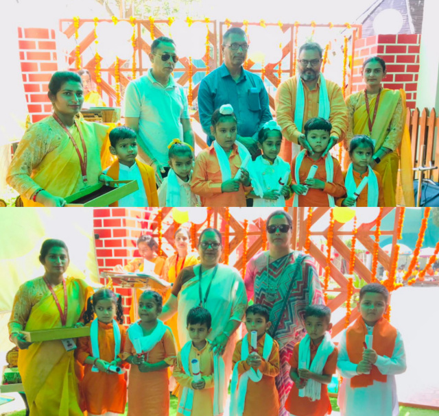 You are currently viewing ਬਾਲ ਵਾਟਿਕਾ ਸਕੂਲ ਵਿੱਚ ਸਾਡੇ ਸੱਭਿਆਚਾਰ ਨੂੰ ਦਰਸਾਉਂਦੇ ਹੋਏ ਗਰੈਜੂਏਸ਼ਨ ਸਮਾਰੋਹ ਨਵੇਂ ਤਰੀਕੇ ਨਾਲ ਮਨਾਇਆ ਗਿਆ