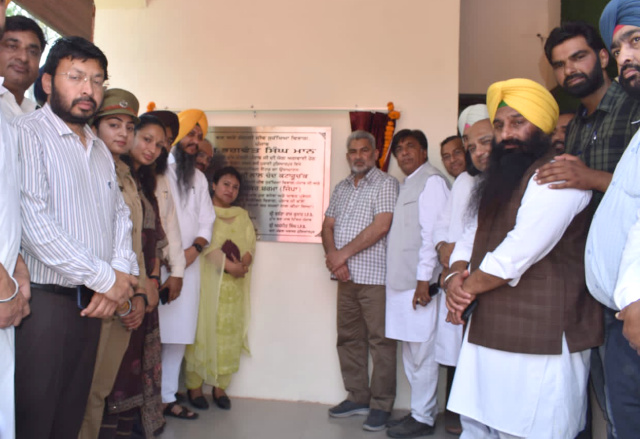 You are currently viewing वन मंत्री कटारुचक्क ने 71 लाख रुपए की लागत वाले ईको पार्क ग्रीन बैल्ट व नेचर इंटरप्रिटेशन सैंटर का किया उद्घाटन