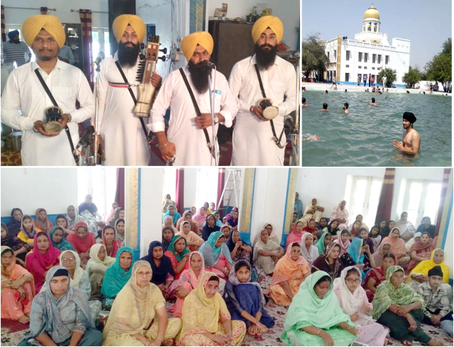 You are currently viewing ਇਤਿਹਾਸਕ ਗੁਰਦੁਆਰਾ ਚੌਂਤਾ ਸਾਹਿਬ ਬਬੇਲੀ ਵਿਖੇ ਸ਼ਰਧਾ ਤੇ ਉਤਸ਼ਾਹ ਨਾਲ ਮਨਾਇਆ ਖਾਲਸਾ ਸਾਜਣਾ ਦਿਵਸ