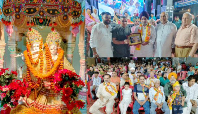 You are currently viewing ਕਾਦੀਆਂ ਦੇ ਮਹਾਂਕਾਲੀ ਮੰਦਿਰ ਵਿਖੇ ਸ਼੍ਰੀ ਰਾਧਾ ਕ੍ਰਿਸ਼ਨ ਜੀ ਦੀ ਮੂਰਤੀ ਦੀ ਕੀਤੀ ਸਥਾਪਨਾ