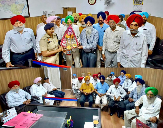 You are currently viewing ਸੀਨੀਅਰ ਸਿਟੀਜਨ ਵੈਲਫੇਅਰ ਫੋਰਮ ਵੱਲੋਂ ਐਸ.ਐਸ.ਪੀ ਨਾਲ ਕੀਤੀ ਮੀਟਿੰਗ 