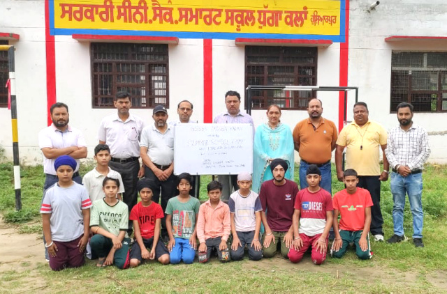 Read more about the article ਸ.ਸ.ਸ.ਸ.ਧੁੱਗਾ ਕਲਾਂ ਵਿਖੇ ਸਮਰ ਕੈਂਪ ਆਰੰਭ