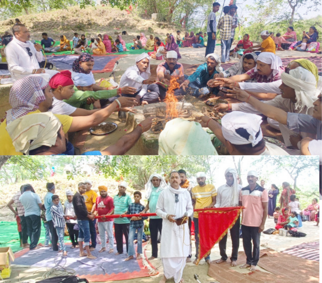 You are currently viewing ਪਿੰਡ ਕੋਈ ਵਿਖੇ ਸਿੱਧ ਯੋਗੀ ਬਾਬਾ ਬਾਲਕ ਨਾਥ ਜੀ ਅਤੇ ਗੌਤਮ ਗੋਤਰ ਜਠੇਰਿਆਂ ਦਾ ਸਲਾਨਾ ਭੰਡਾਰਾ ਸ਼ਰਧਾਪੂਰਵਕ ਕਰਵਾਇਆ