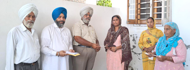 You are currently viewing ਸਰਬੱਤ ਦਾ ਭਲਾ ਚੈਰੀਟੇਬਲ ਟਰੱਸਟ ਨੇ ਪੈਨਸ਼ਨਾਂ ਵੰਡੀਆਂ