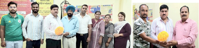 You are currently viewing ਬ੍ਰਾਂਚ ਮੈਨੇਜਰ ਪਵਨ ਕੁਮਾਰ ਨੇ ਲਿਆ ਪੰਜਾਬ ਗ੍ਰਾਮੀਣ ਬੈਂਕ ਲੱਖਪੁਰ ਦਾ ਚਾਰਜ