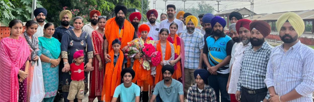 You are currently viewing ਜ਼ਿਲ੍ਹਾ ਗਤਕਾ ਐਸੋਸੀਏਸ਼ਨ ਦੀ ਖਿਡਾਰਣ ਦਿਲਪ੍ਰੀਤ ਨੇ ਨੈਸ਼ਨਲ ਗੱਤਕਾ ਚੈਂਪੀਅਨਸ਼ਿਪ ਚ ਜਿਤਿਆ ਗੋਲਡ ਮੈਡਲ