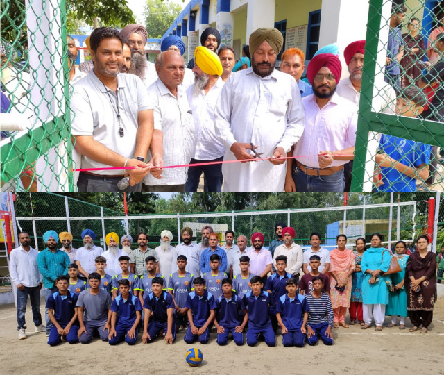 You are currently viewing ਜੋਨ ਖੇਡਾਂ ਦੇ ਅੰਡਰ-14 ਲੜਕਿਆਂ ਦੇ ਵਾਲੀਬਾਲ ਮੁਕਾਬਲਿਆਂ ‘ਚ ਸਰਕਾਰੀ ਸਰਕਾਰੀ ਹਾਈ ਸਕੂਲ ਭਾਨਾ ਨੇ ਪਹਿਲਾ ਸਥਾਨ ਅਤੇ ਸੈਟ ਸੋਲਜਰ ਸਕੂਲ ਗੜ੍ਹਦੀਵਾਲਾ ਨੇ ਦੂਸਰਾ ਸਥਾਨ ਕੀਤਾ ਹਾਸਿਲ