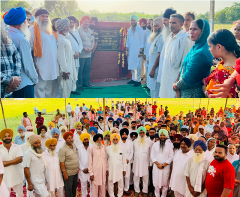 Read more about the article ਪਿੰਡਾਂ ’ਚ ਬਣਾਏ ਜਾ ਰਹੇ ਬਿਹਤਰੀਨ ਖੇਡ ਪਾਰਕ ਬਦਲ ਦੇਣਗੇ ਪਿੰਡਾਂ ਦੀ ਨੁਹਾਰ : ਵਿਧਾਇਕ ਘੁੰਮਣ