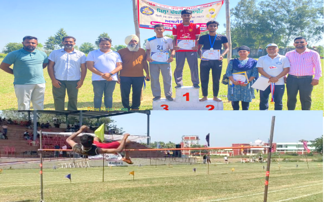 You are currently viewing ਸਰਕਾਰੀ ਸੀਨੀਅਰ ਸੈਕੰਡਰੀ ਸਮਾਰਟ ਸਕੂਲ ਅੰਬਾਲਾ ਜੱਟਾਂ ਦੇ ਪ੍ਰਦੀਪ ਨੇ ਹਾਸਿਲ ਕੀਤਾ ਪਹਿਲਾ ਸਥਾਨ