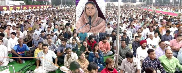 Read more about the article ਇਹ ਜੀਵਨ ਕੁਝ ਹੀ ਪਲਾਂ ਦਾ ਹੈ ਇਸ ਨੂੰ ਪਿਆਰ ਨਿਮਰਤਾ, ਆਦਰ ਸਤਿਕਾਰ ਅਤੇ ਵਿਸ਼ਾਲ ਮਨ ਨਾਲ ਜਿਉਣਾ ਚਾਹੀਦਾ ਹੈ –ਸਤਿਗੁਰੂ ਮਾਤਾ ਸੁਦੀਕਸ਼ਾ ਜੀ ਮਹਾਰਾਜ