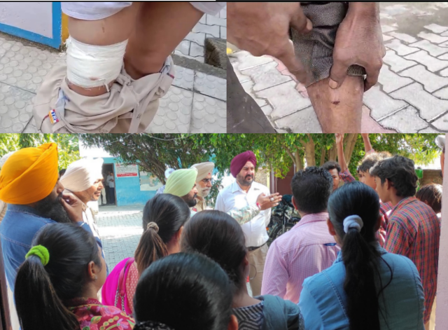 You are currently viewing दो युवकों के ग्रुपाें में हुए झगडे में चली गोली,स्कूल का चौकीदार व युवक हुए घायल 