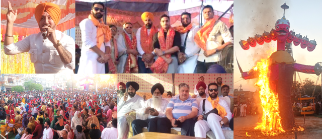 You are currently viewing ਗੜ੍ਹਦੀਵਾਲਾ ਵਿਖੇ ਧੁਮ ਧਾਮ ਨਾਲ ਮਨਾਇਆ ਦੁਸਹਿਰਾ ਉਤਸਵ