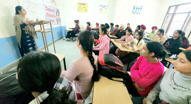 You are currently viewing ਕਾਲਜ ਦੇ ਹਿਸਾਬ ਵਿਭਾਗ ਵੱਲੋਂ “ਇੰਟਰਨੈਸ਼ਨਲ ਟੌਲਰੈਂਸ ਡੇ” ਮਨਾਇਆ