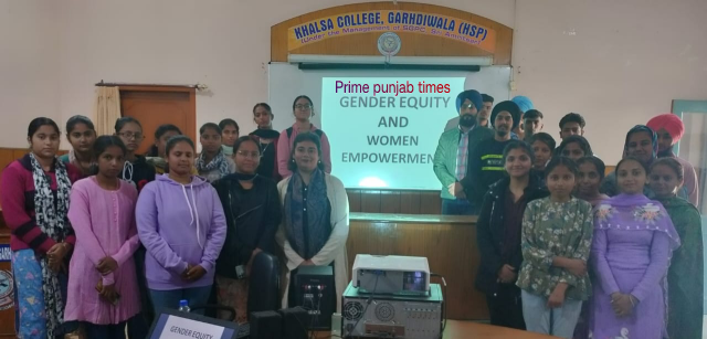 You are currently viewing ਕਾਲਜ ਦੇ ਵਿਦਿਆਰਥੀਆਂ ਨੂੰ ਜਾਗਰੂਕ ਕਰਨ ਲਈ ਵਿਸ਼ੇਸ ਲੈਕਚਰ ਲੜੀ ਦਾ ਆਯੋਜਨ