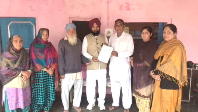 You are currently viewing हरबिलास को ए.आई.सी.सी. ह्यूमन राइट्स का जिला सचिव होशियारपुर नियुक्त