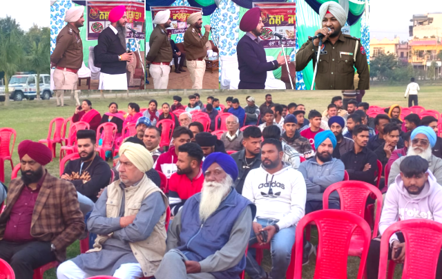 Read more about the article ਆਰਮੀ ਗਰਾਊਂਡ ਦਸੂਹਾ ਵਿਖੇ ਨਸ਼ਾ ਜਾਗਰੂਕਤਾ ਕੈਂਪ ਆਯੋਜਿਤ
