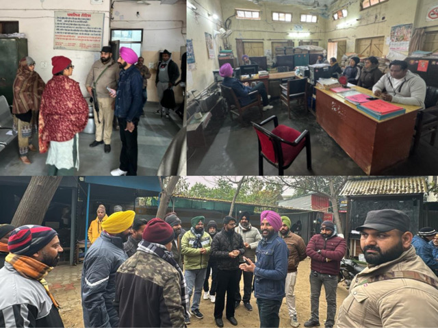 You are currently viewing MLA ਦੇ ਦਿਸ਼ਾ ਨਿਰਦੇਸ਼ਾਂ ਤੇ ਸਬ ਤਹਿਸੀਲ ਅਤੇ ਨਗਰ ਕੌਂਸਲ ਵਿਖੇ ਯੂਥ ਜ਼ਿਲਾ ਪ੍ਰਧਾਨ ਰਾਜਾ ਨੇ ਲਿਆ ਜਾਇਜਾ