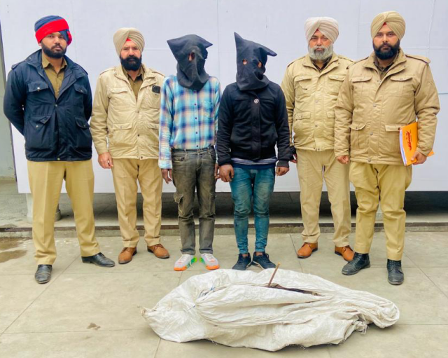 You are currently viewing ਚੋਰੀ ਦੀਆਂ ਵਾਰਦਾਤਾਂ ਨੂੰ ਅੰਜਾਮ ਦੇਣ ਵਾਲੇ ਦੋ ਦੋਸ਼ੀ ਆਏ ਪੁਲਿਸ ਅੜਿੱਕੇ 