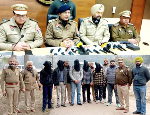 You are currently viewing ਕਤਲ ‘ਚ ਲੋੜੀਂਦੇ 5 ਕਥਿਤ ਦੋਸ਼ੀਆ ਨੂੰ ਕੀਤਾ ਗ੍ਰਿਫਤਾਰ : ਐਸ ਐਸ ਪੀ ਲਾਬਾਂ,ਐਸ ਪੀ ਬਾਹੀਆ