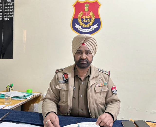You are currently viewing ਇੰਸਪੈਕਟਰ ਹਰਦੇਵਪ੍ਰੀਤ ਸਿੰਘ ਨੇ ਬਤੌਰ ਥਾਣਾ ਮੁਖੀ ਗੜ੍ਹਦੀਵਾਲਾ ਵਜੋਂ ਚਾਰਜ ਸੰਭਾਲਿਆ 