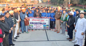 Read more about the article युवाओं को नशे से दूर रखने के उद्देश्य से जिला पुलिस ने खेलों का किया आयोजन