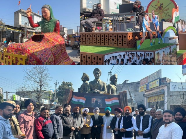You are currently viewing पंजाब के इतिहास व विरासत को रुपमान करती झांकियों का गढ़दीवाला में जोरदार स्वागत