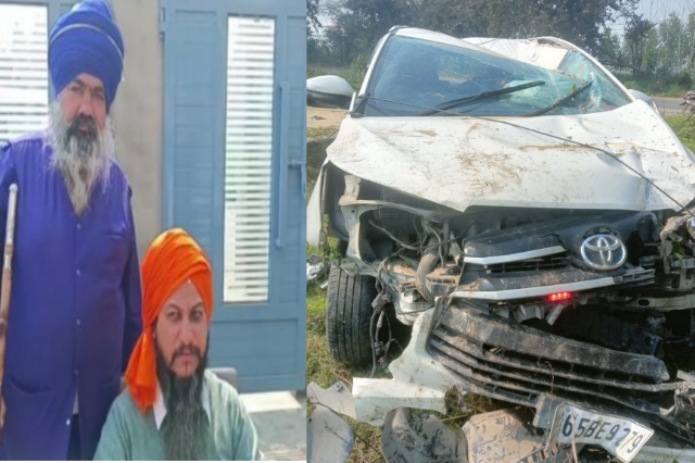 You are currently viewing MLA ਘੁੰਮਣ ਦੀ ਇਨੋਵਾ ਗੱਡੀ ਦਾ ਹੋਇਆ ਐਕਸੀਡੈਂਟ ,ਸਿਰ ਤੇ ਲੱਤ ਚ ਲੱਗੀਆਂ ਸੱਟਾਂ,PA ਵੀ ਹੋਇਆ ਜਖਮੀ