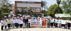 Read more about the article ਐਨ.ਐਸ.ਐਸ ਯੂਨਿਟ ਦੇ ਵਲੰਟੀਅਰਾਂ ਵੱਲੋਂ ਵਾਤਾਵਰਨ ਨੂੰ ਬਚਾਉਣ ਸਬੰਧੀ ਕੱਢੀ ਜਾਗਰੂਕਤਾ ਰੈਲੀ – ਪ੍ਰਿੰਸੀਪਲ ਡਾ.ਸ਼ਬਨਮ ਕੌਰ