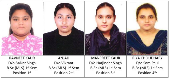 You are currently viewing  ਕੇ.ਐਮ.ਐਸ ਕਾਲਜ ਦੇ ਬੀ.ਐਸ.ਸੀ ਮੈਡੀਕਲ ਲੈਬ ਸਾਇੰਸ ਪਹਿਲੇ ਸਮੈਸਟਰ ਦਾ ਨਤੀਜਾ ਸ਼ਾਨਦਾਰ ਰਿਹਾ – ਡਾਇਰੈਕਟਰ ਡਾ.ਮਾਨਵ ਸੈਣੀ