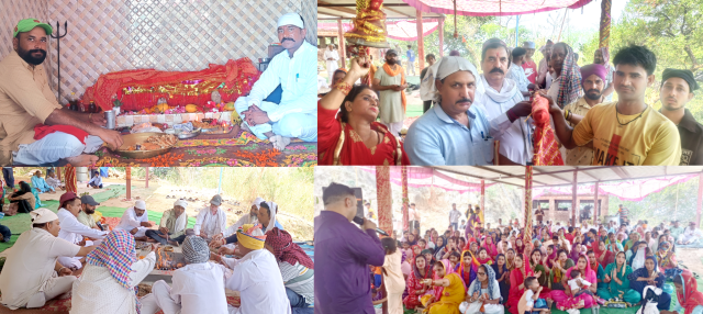 You are currently viewing ਮਾਤਾ ਪੰਜਪੀਰੀ ਦਰਬਾਰ ਪਿੰਡ ਕੋਈ ਵਿਖੇ ਸਲਾਨਾ ਭੰਡਾਰਾ ਸ਼ਰਧਾਪੂਰਵਕ ਕਰਵਾਇਆ