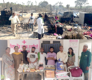 Read more about the article ਅੱਗ ਲੱਗਣ ਕਾਰਨ ਪ੍ਰਭਾਵਿਤ ਹੋਏ ਲੋਕਾਂ ਲਈ ਮਸੀਹਾ ਬਣੀ ਜ਼ਿਲ੍ਹਾ ਰੈੱਡ ਕਰਾਸ ਸੁਸਾਇਟੀ